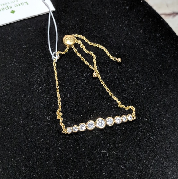 kate spade Jewelry - Kate Spade Full Circle Slider Gold Bracelet